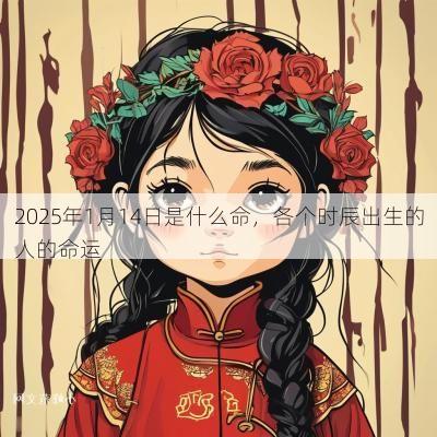 2025年1月14日是什么命，各个时辰出生的人的命运