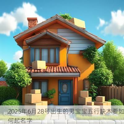 2025年6月28号出生的男宝宝五行缺木要如何起名字