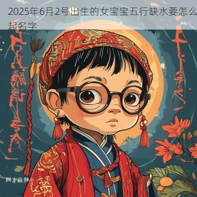 2025年6月2号出生的女宝宝五行缺水要怎么起名字