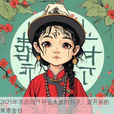 2025年农历四月开业大吉的日子，宜开张的黄道吉日