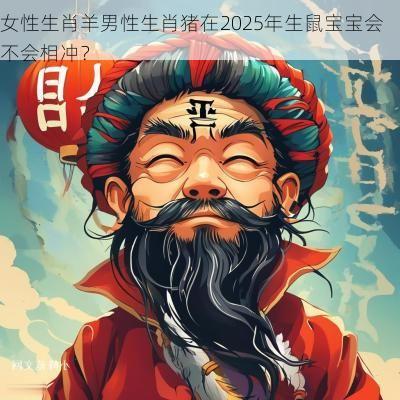 女性生肖羊男性生肖猪在2025年生鼠宝宝会不会相冲？