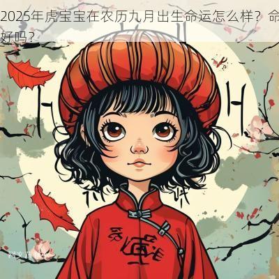2025年虎宝宝在农历九月出生命运怎么样？命好吗？