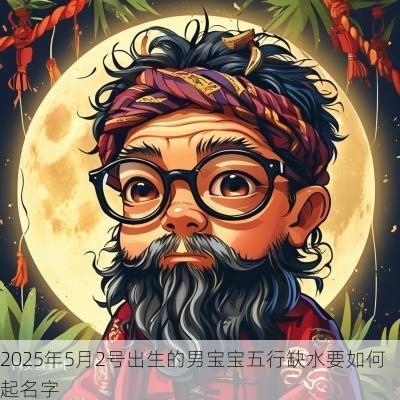2025年5月2号出生的男宝宝五行缺水要如何起名字