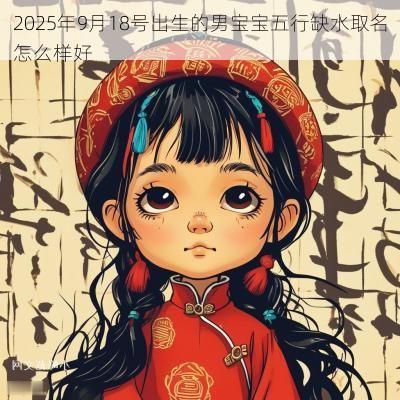2025年9月18号出生的男宝宝五行缺水取名怎么样好