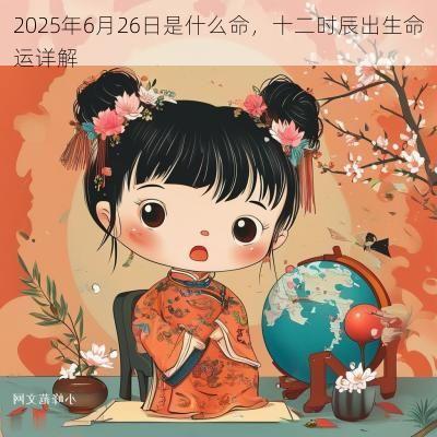 2025年6月26日是什么命，十二时辰出生命运详解