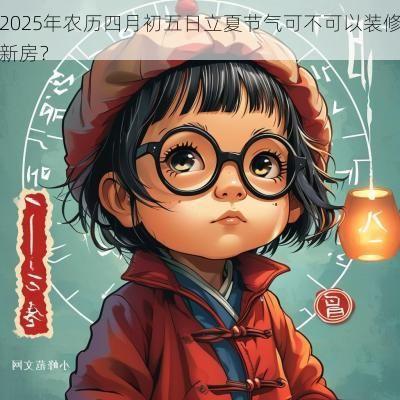 2025年农历四月初五日立夏节气可不可以装修新房？