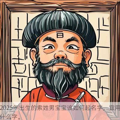 2025年出生的索姓男宝宝该如何起名字，宜用什么字。