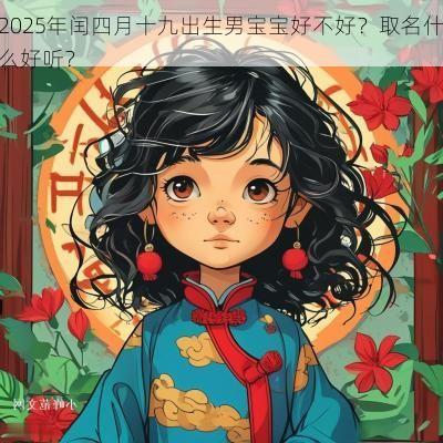 2025年闰四月十九出生男宝宝好不好？取名什么好听？