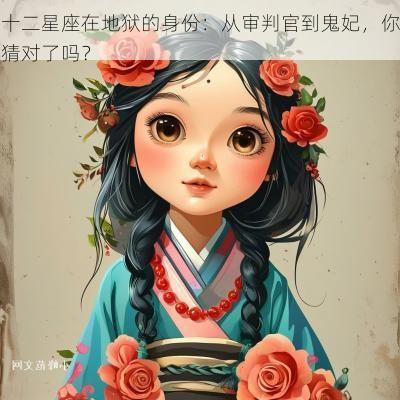十二星座在地狱的身份：从审判官到鬼妃，你猜对了吗？