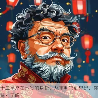 十二星座在地狱的身份：从审判官到鬼妃，你猜对了吗？