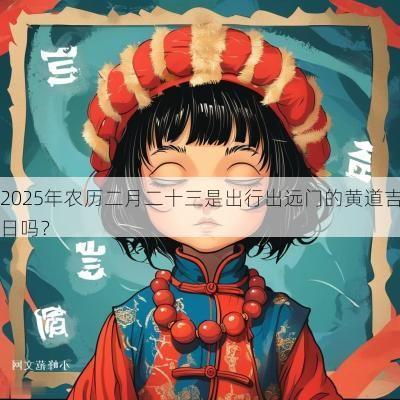2025年农历二月二十三是出行出远门的黄道吉日吗? 2025年农历二月二十三是出行出远门的黄道吉日吗?