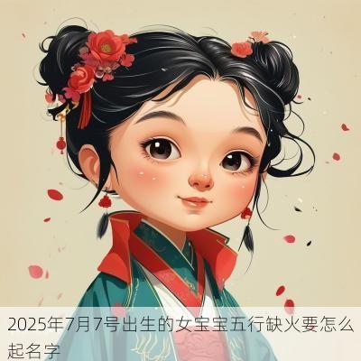 2025年7月7号出生的女宝宝五行缺火要怎么起名字 2025年7月7号出生的女宝宝五行缺火要怎么起名字