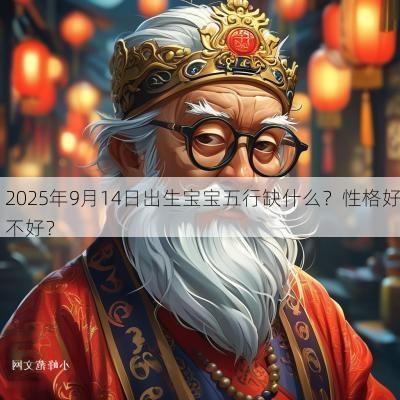 2025年9月14日出生宝宝五行缺什么？性格好不好？