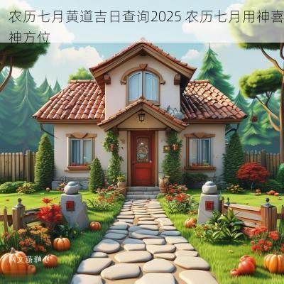 农历七月黄道吉日查询2025 农历七月用神喜神方位 农历七月黄道吉日查询2025 农历七月用神喜神方位