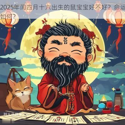 2025年闰四月十六出生的鼠宝宝好不好？命运如何？