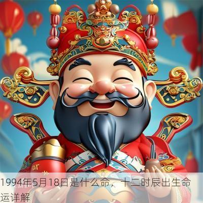 1994年5月18日是什么命,十二时辰出生命运详解 1994年5月18日是什么命,十二时辰出生命运详解