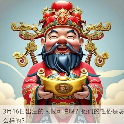 3月16日出生的人很可怕吗？他们的性格是怎么样的？