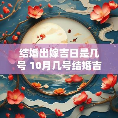 结婚出嫁吉日是几号 10月几号结婚吉日