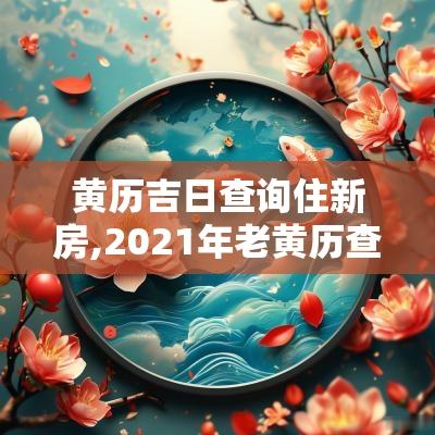 黄历吉日查询住新房,2025年老黄历查吉日查询