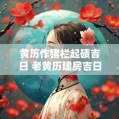 黄历作猪栏起碛吉日 老黄历建房吉日如何选