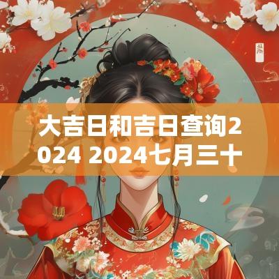 大吉日和吉日查询2025 2025七月三十一日黄历吉日查询