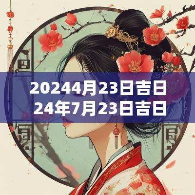20254月23日吉日 24年7月23日吉日