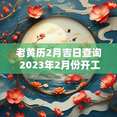 老黄历2月吉日查询 2025年2月份开工吉日老黄历