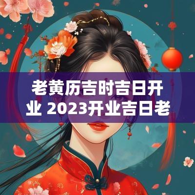 老黄历吉时吉日开业 2025开业吉日老黄历