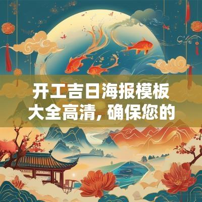 开工吉日海报模板大全高清, 确保您的项目顺利启动