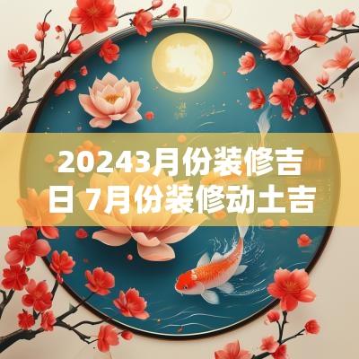 20253月份装修吉日 7月份装修动土吉日