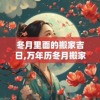 冬月里面的搬家吉日,万年历冬月搬家吉日