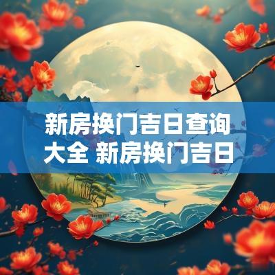 新房换门吉日查询大全 新房换门吉日吉时查询