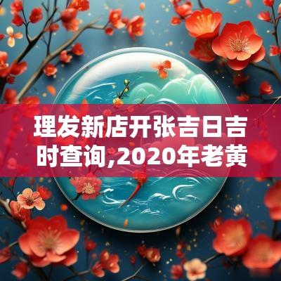 理发新店开张吉日吉时查询,2025年老黄历理发吉日吉时查询