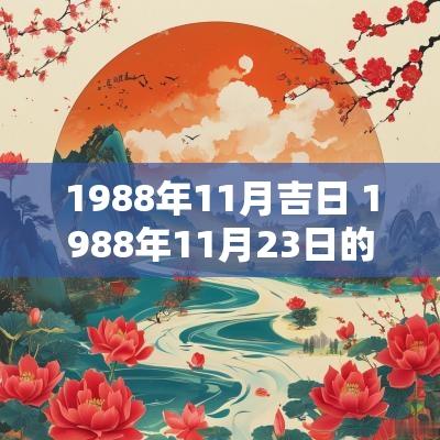1988年11月吉日 1988年11月23日的农历