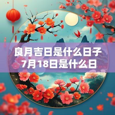 良月吉日是什么日子 7月18日是什么日子老黄历吉日
