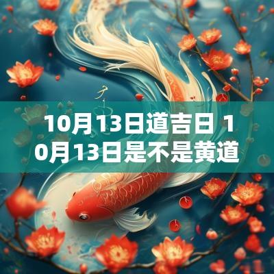10月13日道吉日 10月13日是不是黄道吉日