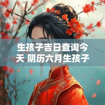 生孩子吉日查询今天 阴历六月生孩子吉日查询表