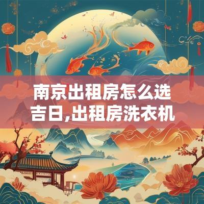 南京出租房怎么选吉日,出租房洗衣机怎么选