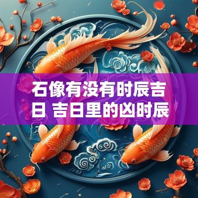 石像有没有时辰吉日 吉日里的凶时辰敢用吗