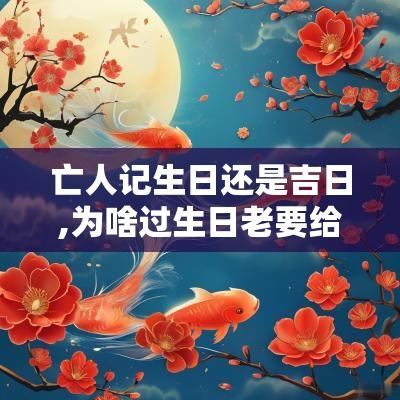亡人记生日还是吉日,为啥过生日老要给人过阴历和阳历