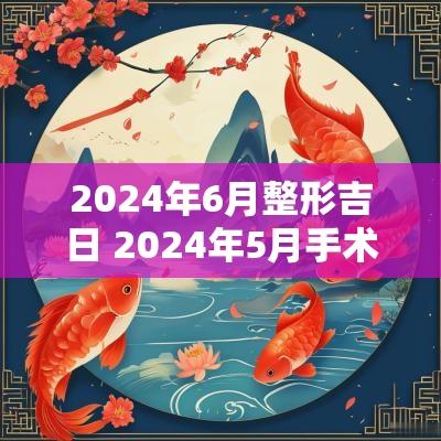 2025年6月整形吉日 2025年5月手术吉日