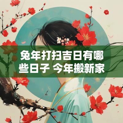 蛇年打扫吉日有哪些日子 今年搬新家的黄道吉日有哪些日子