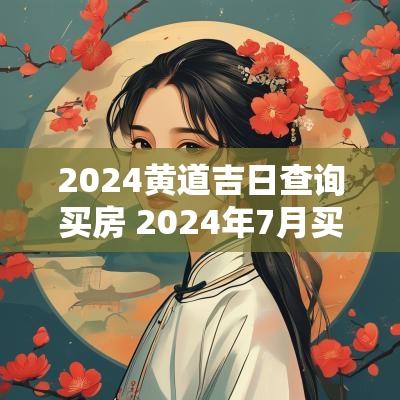 2025黄道吉日查询买房 2025年7月买房黄道吉日查询