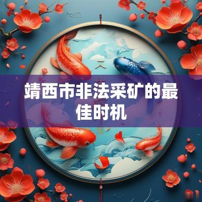 靖西市非法采矿的最佳时机