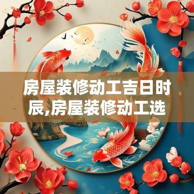 房屋装修动工吉日时辰,房屋装修动工选吉日2025年
