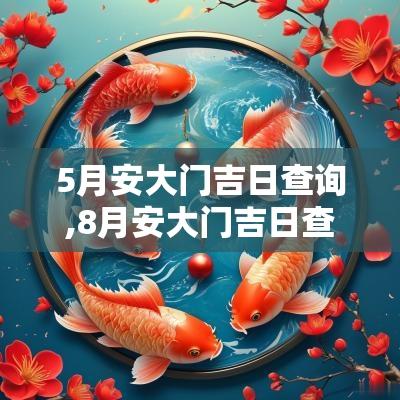 5月安大门吉日查询,8月安大门吉日查询
