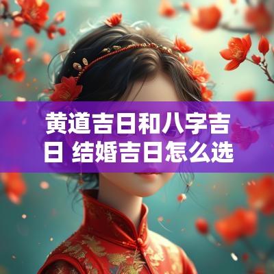 黄道吉日和八字吉日 结婚吉日怎么选?从生辰八字中选黄道吉日