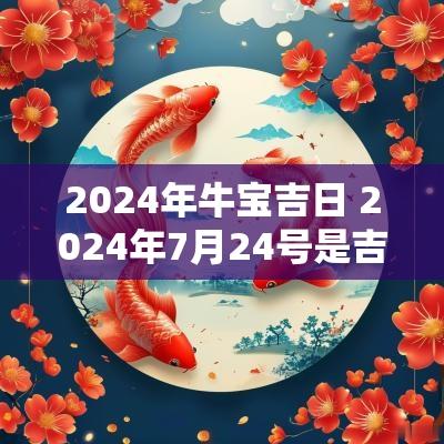 2025年牛宝吉日 2025年7月24号是吉日吗