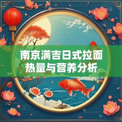 南京满吉日式拉面热量与营养分析