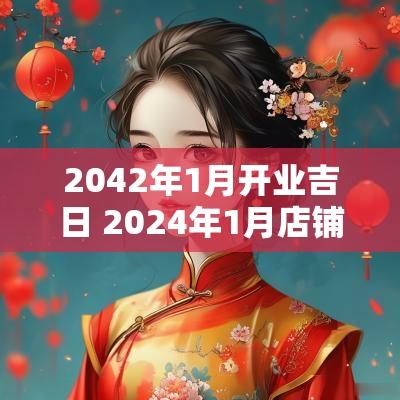 2042年1月开业吉日 2025年1月店铺开业吉日